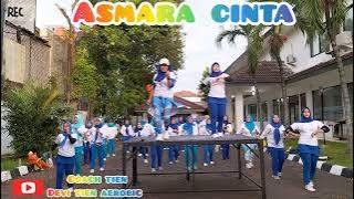 Asmara cinta (asmara yang kandas) || choreo coach tien || sound viral tiktok #tiktokviral