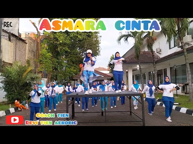 Asmara cinta (asmara yang kandas) || choreo coach tien || sound viral tiktok #tiktokviral class=