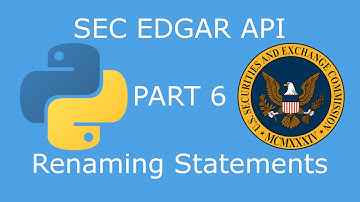 Renaming GAAP Tags to Human Readable Tags