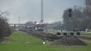 Railroad crossing of Panevėžys, Lithuania/Panevėžio geležinkelio pervaža, Lietuvoje