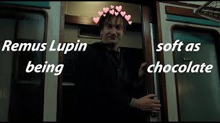 Remus Lupin being soft as chocolate