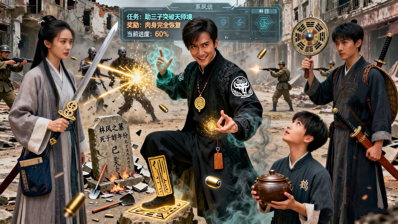 I Became a Zombie in the Republic Era—But My Son Turns Out to Be a Taoist Priest!