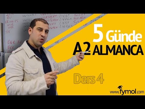 5 günde A2 Almanca Öğreniyorum Ders  4 - Online Almanca Kursu