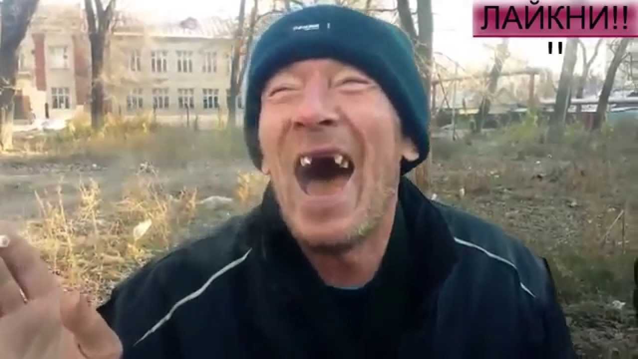 На камазе алкаш