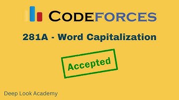 281A - Word Capitalization ( Codeforces ) Solution ( Bangla ) | Cpp Language