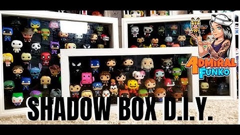 Pocket Pop Shadowbox DIY | Funko DIY | Funko Pop Key Chain Display Idea