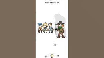 Find The Vampire 🧛‍♂️ Brain Out #brainout #shorts