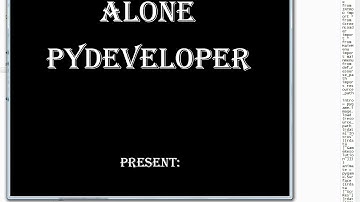 Python Pygame BiomesRPG №1