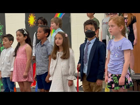 Mariam Alshuaibi 1st Grade Farewell Show at Dorn Elementary School