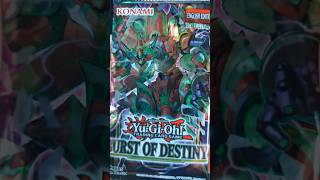 Burst of Destiny Pack Opening! #yugioh #yugiohcards #burstofdestiny #yugitube #shorts