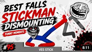 💀 Best Phonk | Stickman Dismounting Funny Moments Compilation #95