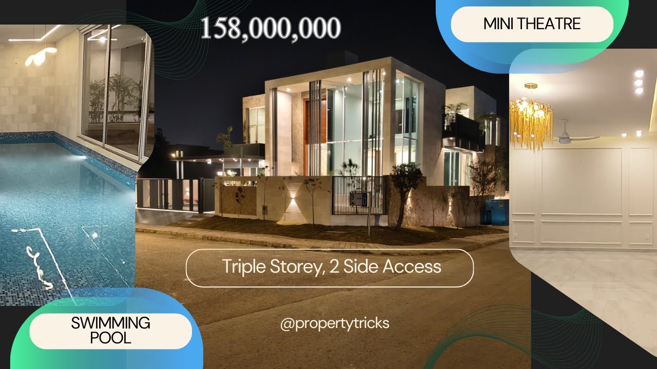 Corner Luxury Residence on a Boulevard DHA 2 Islamabad.