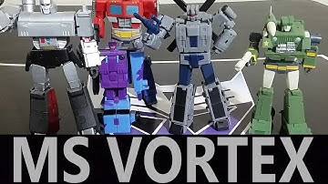 Magic Square MS-B54C Tornado Bruticus Combiner Vortex Repaint Version