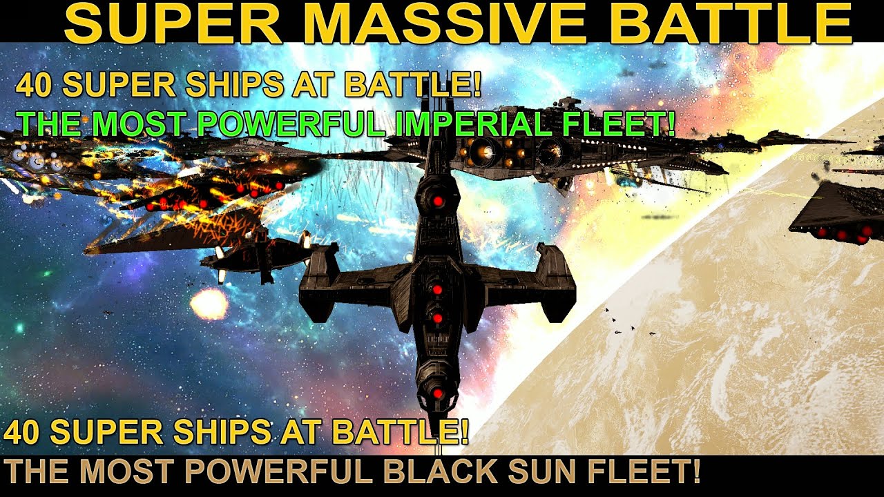 SUPER MASSIVE Star Wars BATTLE The Most Powerful Black Sun Fleet Maxresdefault