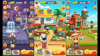 Talking Tom Gold Run 2 - Talkom Tom Hero Dash - Talking Becca, Hawaiian Hanks, Farmer Ginger screenshot 5