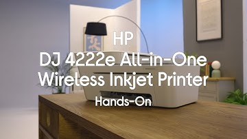 HP DeskJet 4222e All-in-One Wireless Inkjet Printer - Hands On