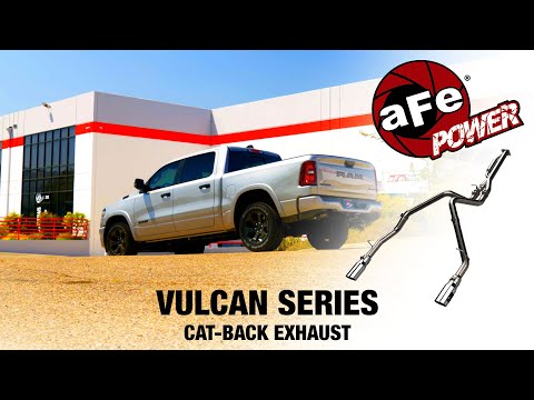 Hear it now! 2025 RAM 1500 Hurricane aFe Cat-Back Exhaust Sound - video from aFe POWER