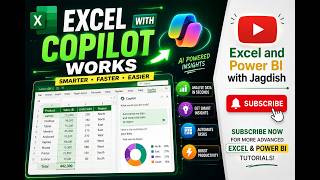 Microsoft Copilot in Excel | MS Excel with Copilot Complete Tutorial Hindi 2026 #excel #copilot