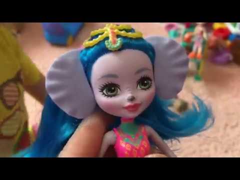 Кукла Enchantimals Екатерина Слоник с любимой зверюшкой