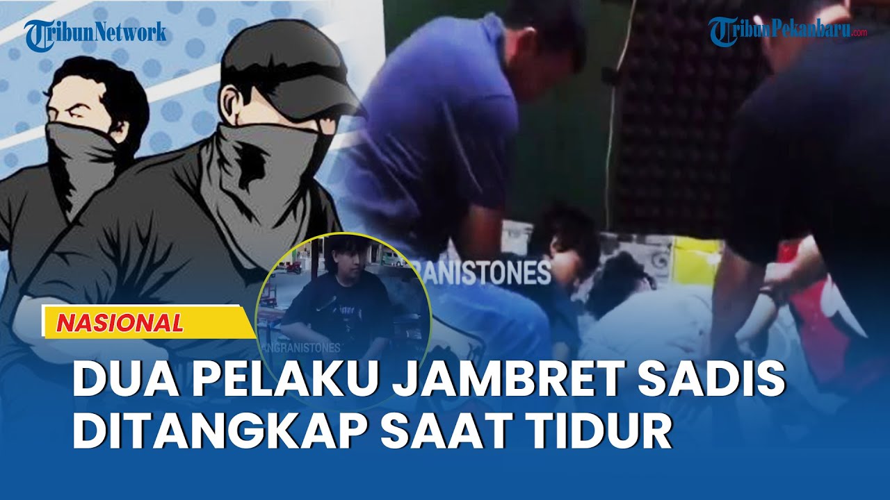 Polisi Ringkus 2 Jambret Sadis di Jakarta Utara Saat Sedang Istirahat