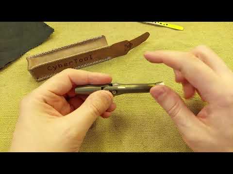 Кибертул от МБШ и чехол из кожи || Cibertool Shirogorov Brothers & Leather Case