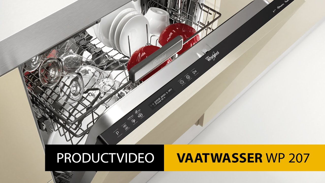 gezantschap residentie Reis Whirlpool WP 207 Vaatwasser - YouTube