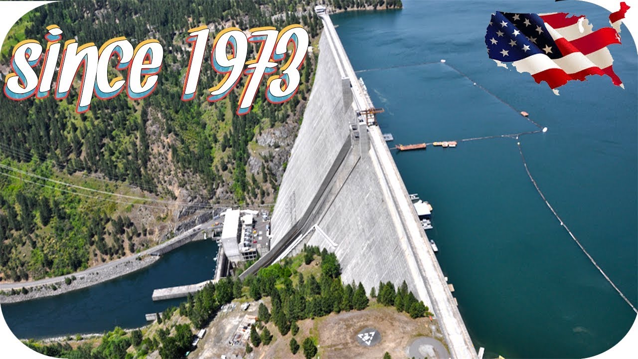 Dworshak Dam, the third tallest dam in the nation Clearwater River