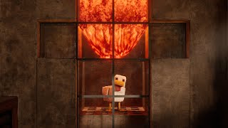 マイクラ大好き芸人・狩野英孝がナレーション！焼き鳥自動製造機も完全再現　　映画『マインクラフト／ザ・ムービー』予告編