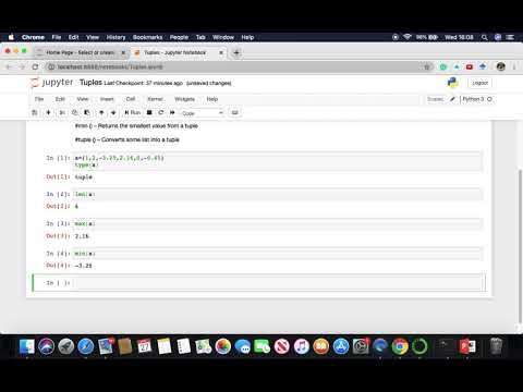 Tuple in Python (Urdu/Hindi).
