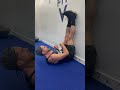 Supine alt. Toe taps (w/ legs against wall)