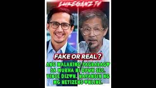 Fake Or Real? Dpwh Sec. Vince Dizon Transformation?