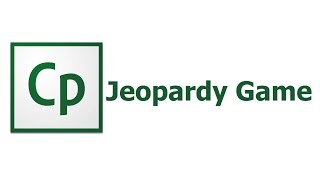 Adobe Captivate 8 - Learning Interactions - Creating Jeopardy Game / Interaction