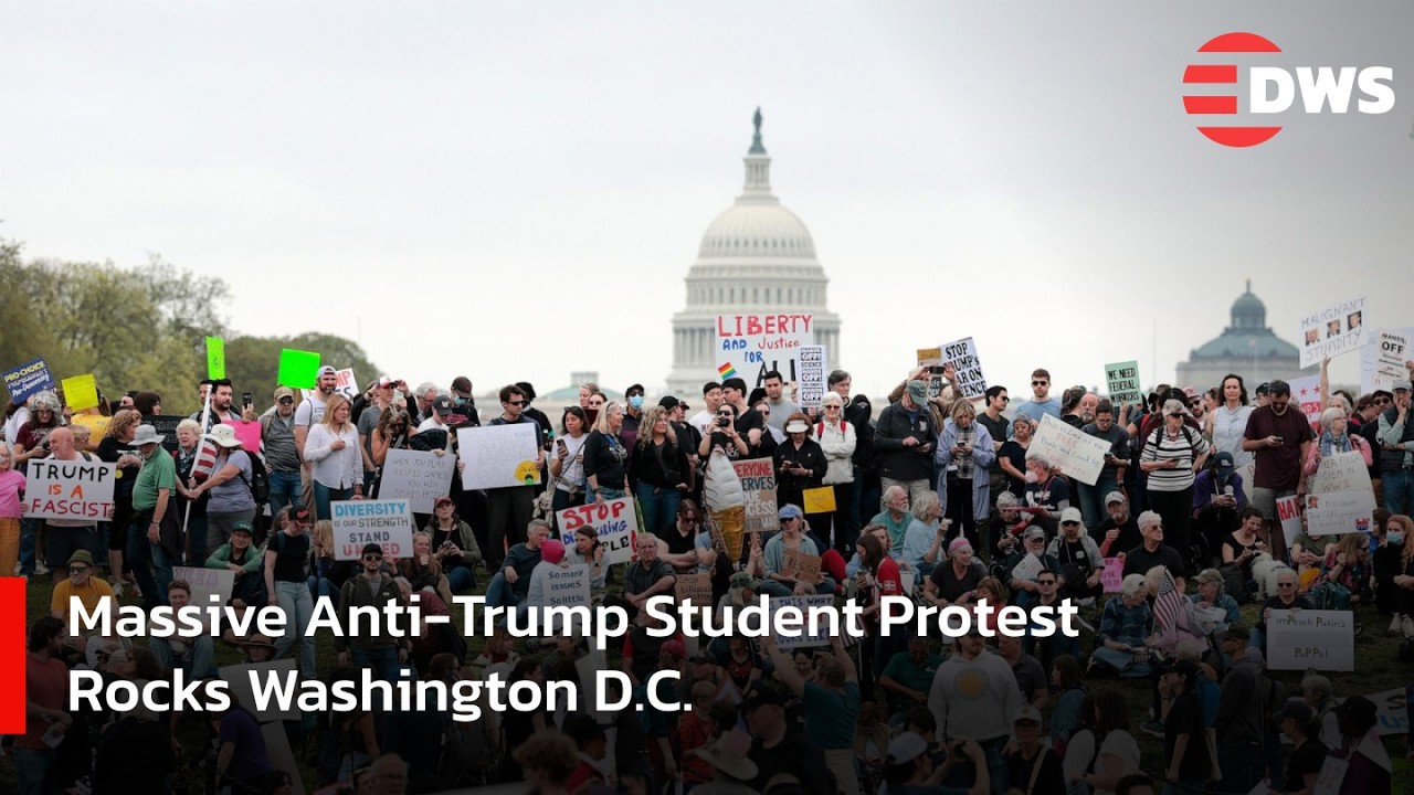 WATCH: Massive Anti-Trump Student Protest Rocks Washington D.C. – Breaking News | AC15