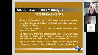 NCCER Module 8 Lecture: Basic Employability Skills - 4/23/2020 News