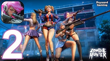 Zombie Hunter Survival - Gameplay Walkthrough Part 2 New Update Zombie Shooter (iOS, Android)