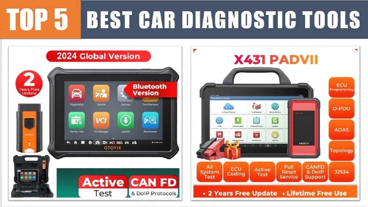 Top 5 Best Car Diagnostic Tools 2024 | Most Popular Diagnostic Scanner ...