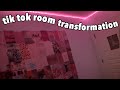 turning my room into a tiktok room