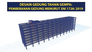 Desain Gedung Tahan Gempa: Pembebanan Sesuai SNI 1726: 2019 dan SNI 1727: 2020