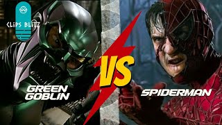 Spider-Man 2002 Epic Final Battle Green Goblin Vs. Spider-Man Willem Dafoeytobey Maguire