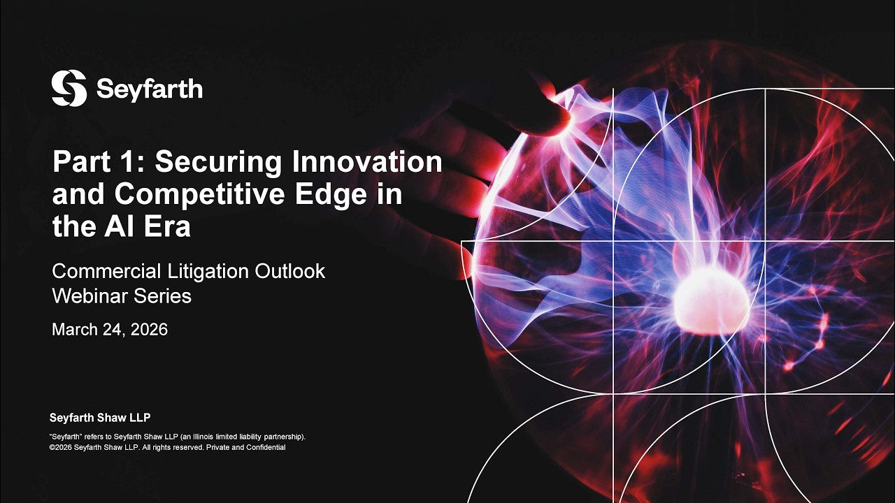 Securing Environment Innovation Securing Innovation and Competitive Edge in the AI Era - YouTube