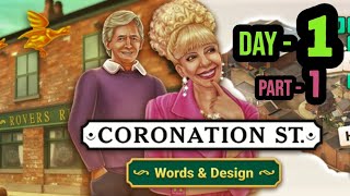 CORONATION STREET Words and Design DAY 1 part 1 gameplay answers screenshot 1