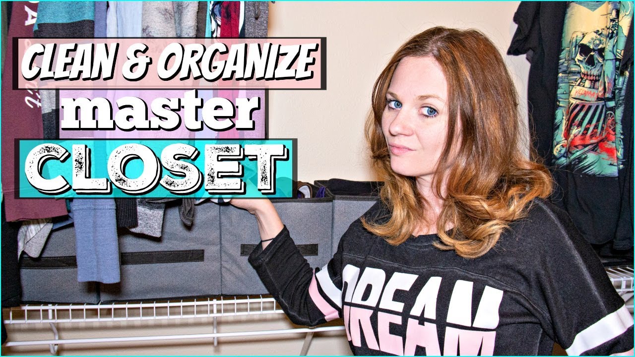 MASTER CLOSET CLEANING AND ORGANIZATION | CLEAN CLOSET CHALLENGE FALL 2018