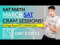 SAT Math: MARCH CRAM SESSIONS Practice Test 1 Calculator (In Real Time)