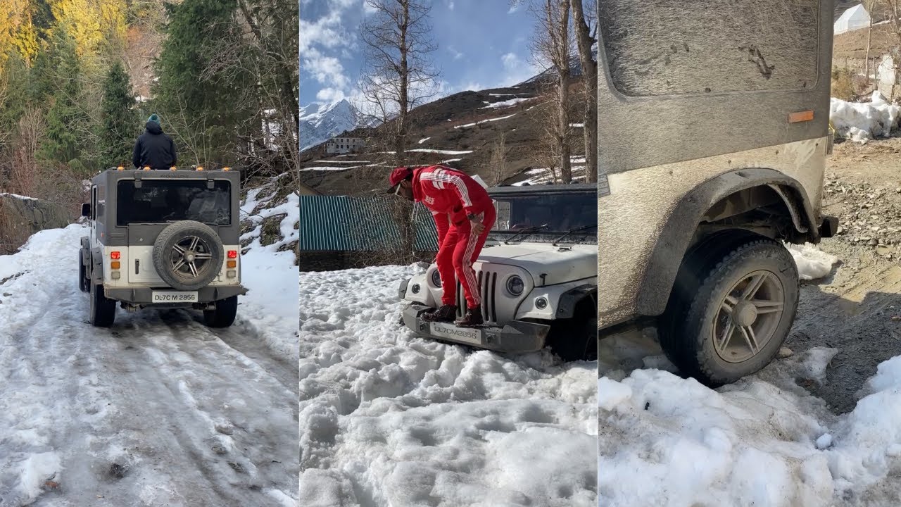 Thar Slipped on GLACIER 😱 - Almost Dead😭