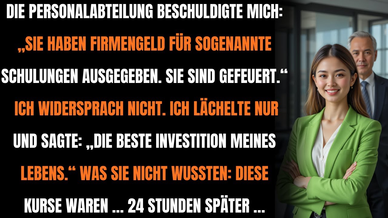HR feuerte mich wegen eines Kurses – Stunden später flog ihr 4-Mio-Betrug auf
