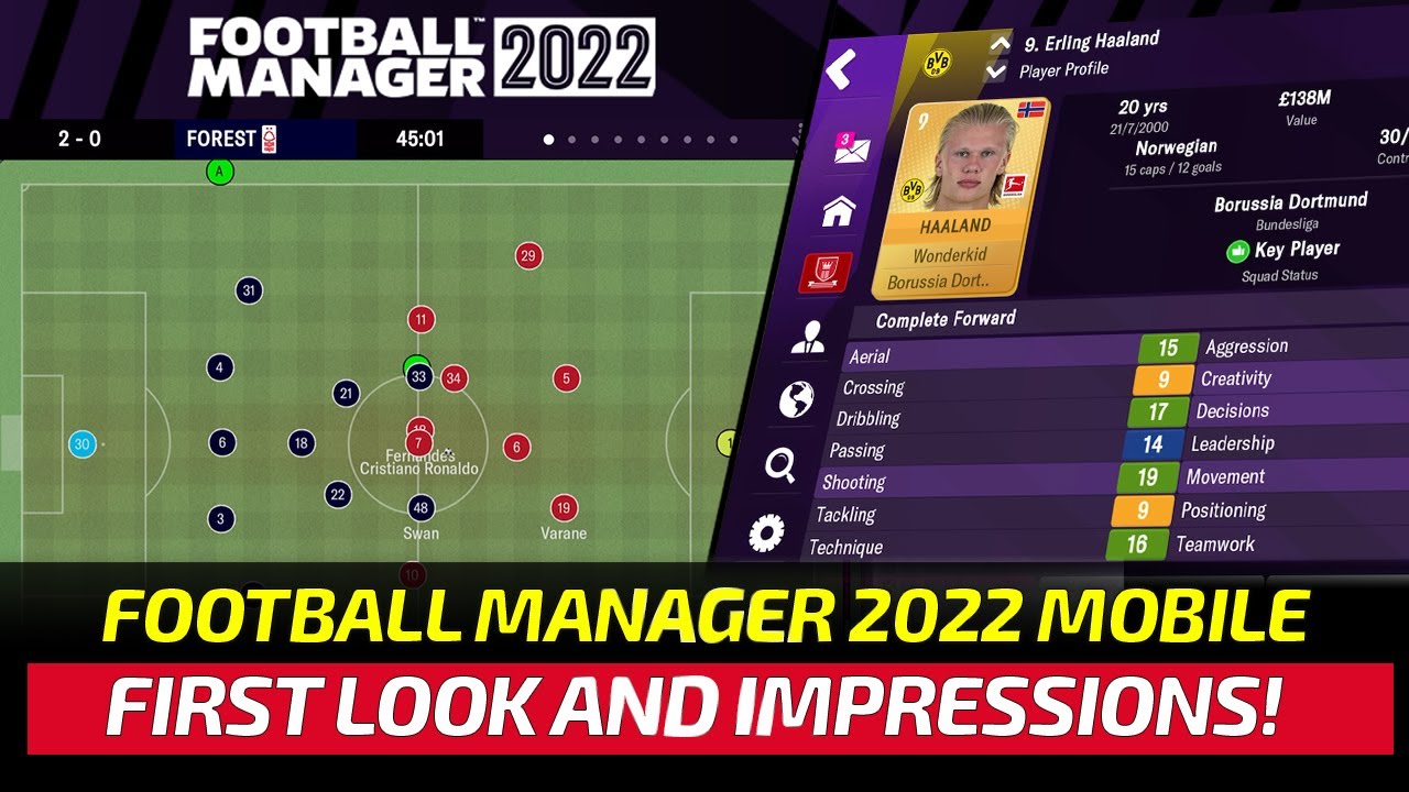 TTB] FOOTBALL MANAGER 2022 MOBILE FIRST LOOK! - THIS IS WHAT YOU GET FOR 10 BUCKS! - YouTube