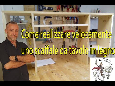 Video: Come Realizzare Uno Scaffale Per Altoparlanti