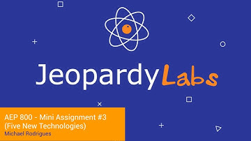Jeopardy Labs - Technology