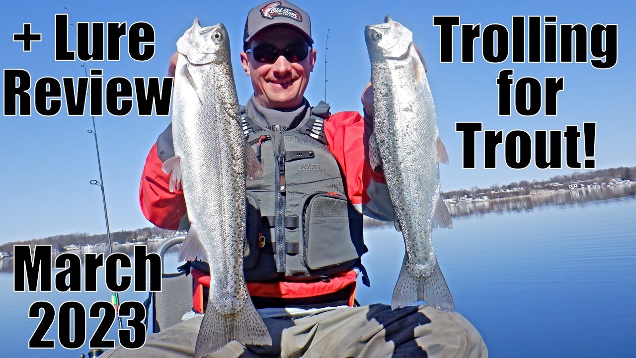 Indiana Kayak Fishing Trolling for Trout 3/5/23 YouTube