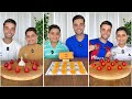 تجميع أحدث مقاطع تحدي الأكل جهاد و أحمد
